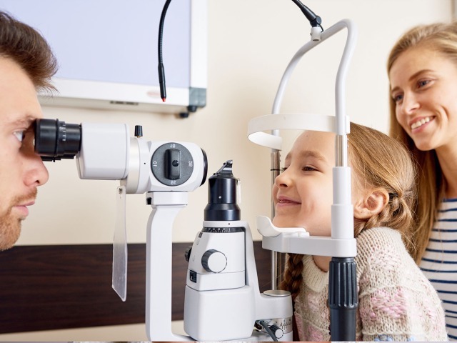 pediatric eye exam