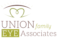 Union family eye associates logo