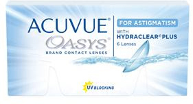 ACUVUE® OASYS for ASTIGMATISM with HYDRACLEAR® Plus 6pk